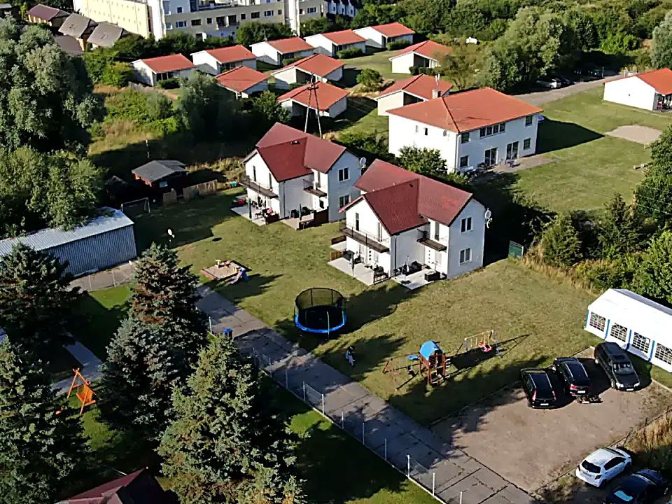 Luftaufnahme der Anlage